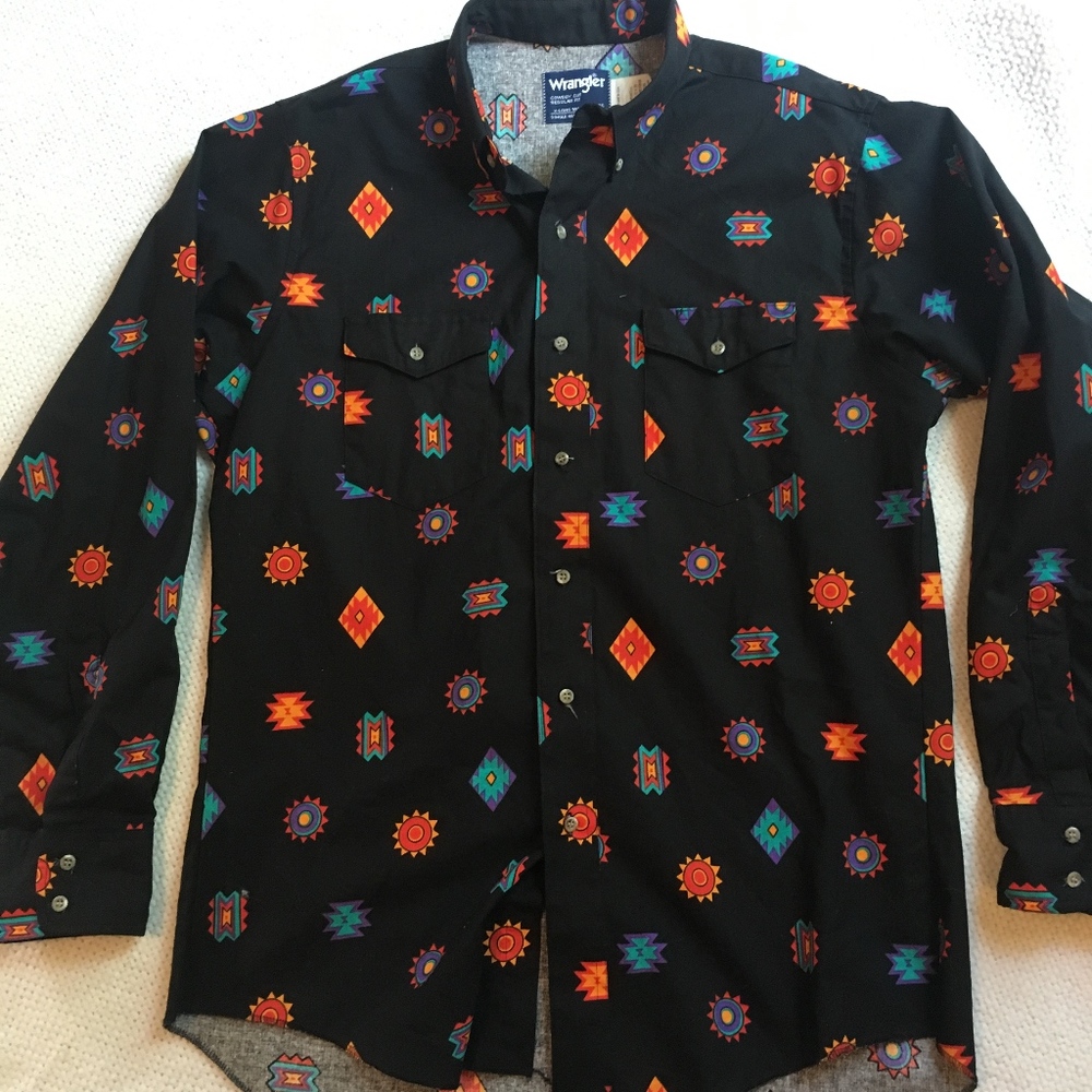 Wrangler Jeans Vintage Button Down